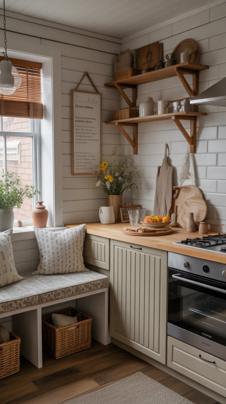 Cozy Kitchen Corners for Family Gatherings