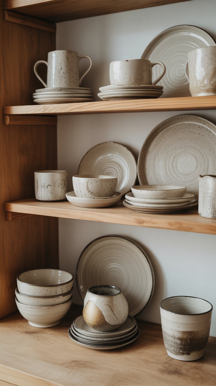 Handmade Pottery and Textured Tableware